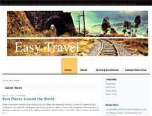 Tablet Screenshot of easytravel.org